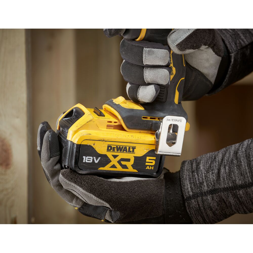 DEWALT Bohrhammer DCD799P2T-QW 20 V Kurze Bauform Set