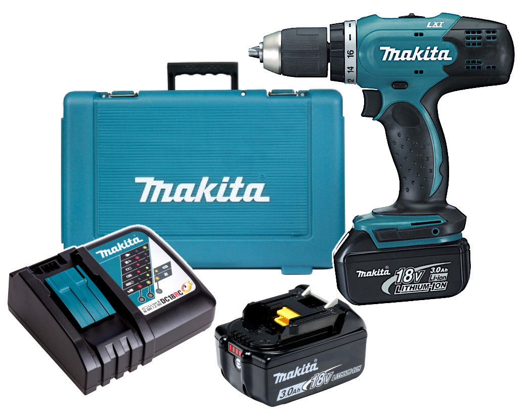 Makita Bohrschrauber DDF453RFE 18 V Bremse Leichtgewicht