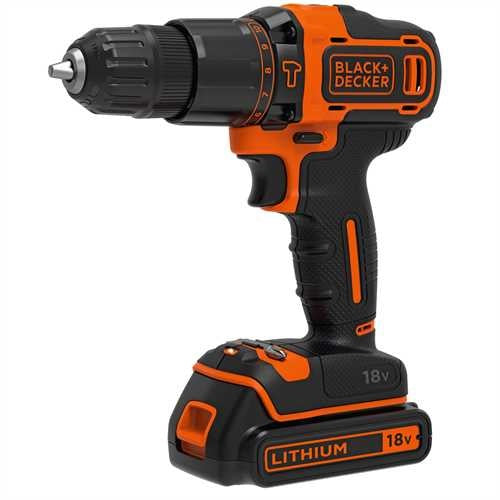 Black+Decker Bohrhammer BDCHD18KB 18 V Kompakt Leicht