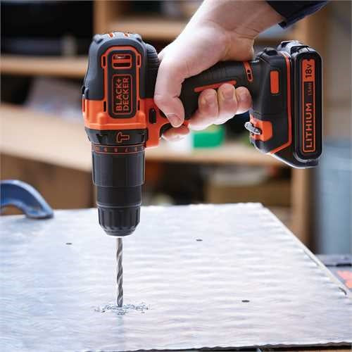 Black+Decker Bohrhammer BDCHD18KB 18 V Kompakt Leicht