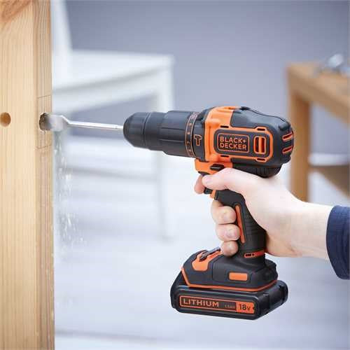 Black+Decker Bohrhammer BDCHD18KB 18 V Kompakt Leicht