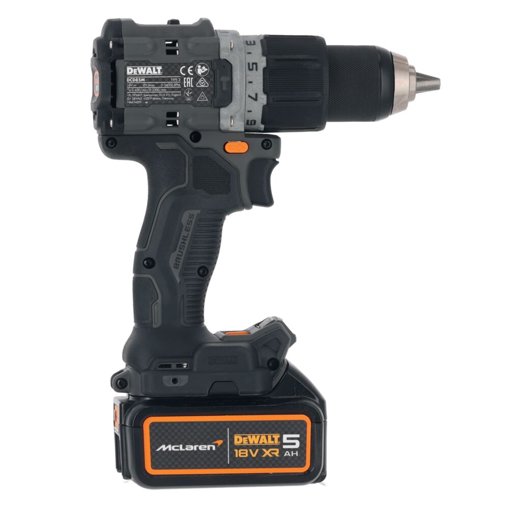 DeWalt Bohrhammer DCD85MP2T-QW 18V 2-Gang McLaren-Edition