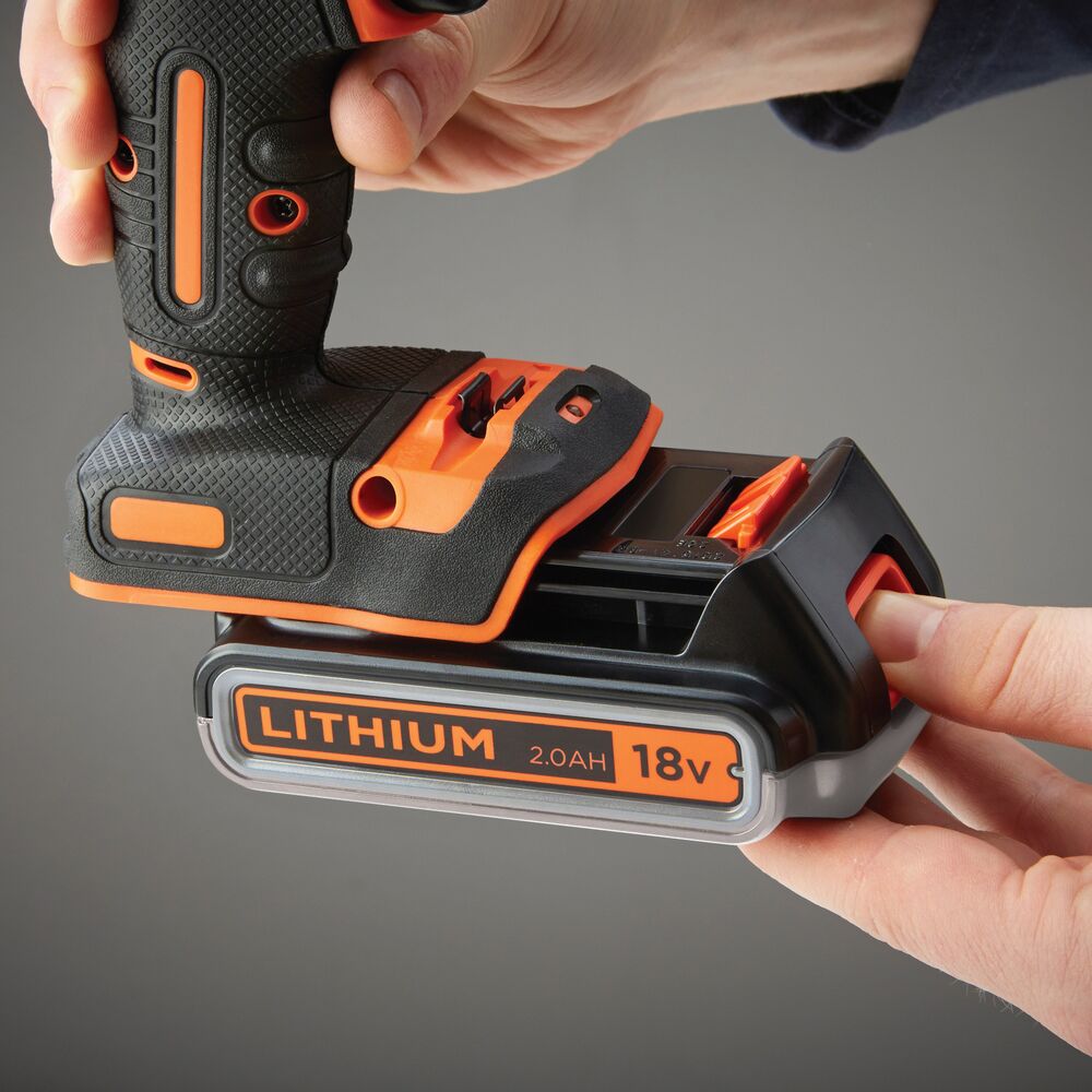Black+Decker Bohrhammer BDCHD18K1B2-QW 18 V Hammerfunktion