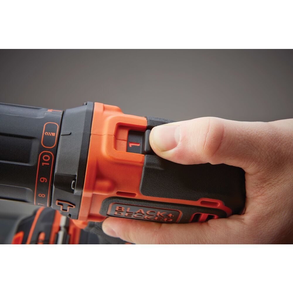 Black+Decker Bohrhammer BDCHD18K1B2-QW 18 V Hammerfunktion