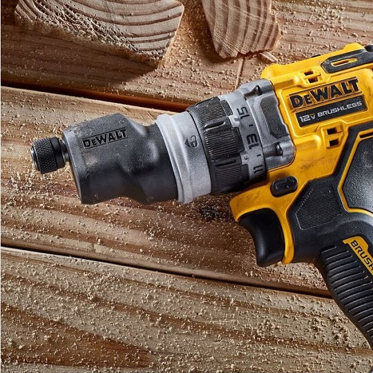 DeWALT Bohrschrauber DCD703L2T-QW 18 V Kompakt 4 Köpfe