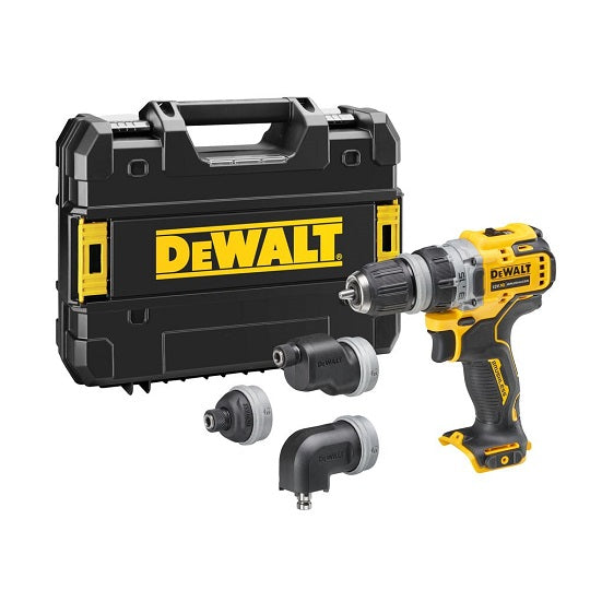 DeWALT Bohrschrauber DCD703NT-XJ 18 V Vier Köpfe Kompakt
