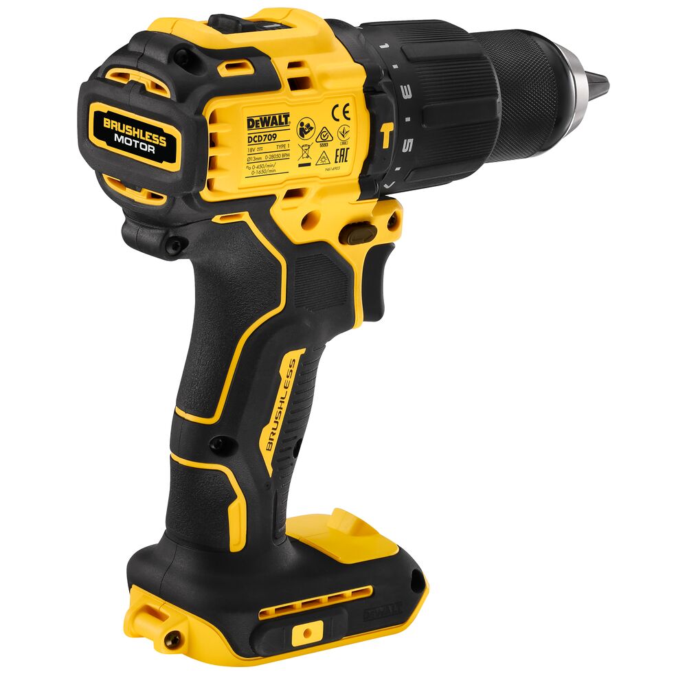 DeWALT Bohrschrauber DCD709N-XJ 18 V Kompakt Solo-Version