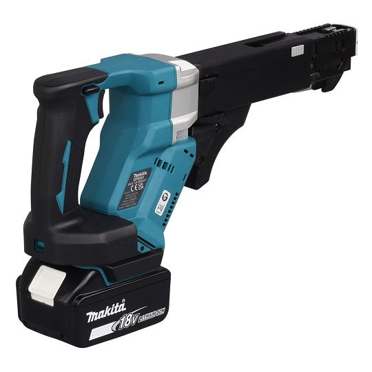 Makita Schrauber DFR551RTJ 18 V Integriertes Magazin