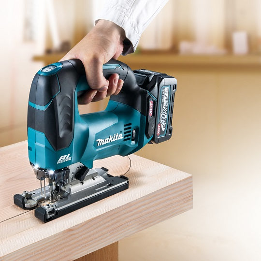 Makita Stichsäge JV002GZ 40 V Präzisions-Schnittführung