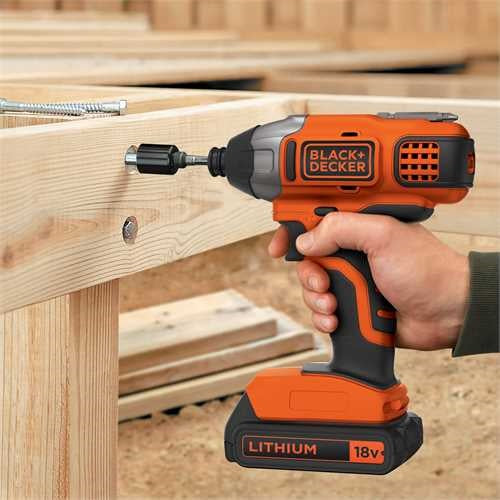 BLACK+DECKER Bohrhammer BDCIM18N-XJ 18 V Kompaktes Design
