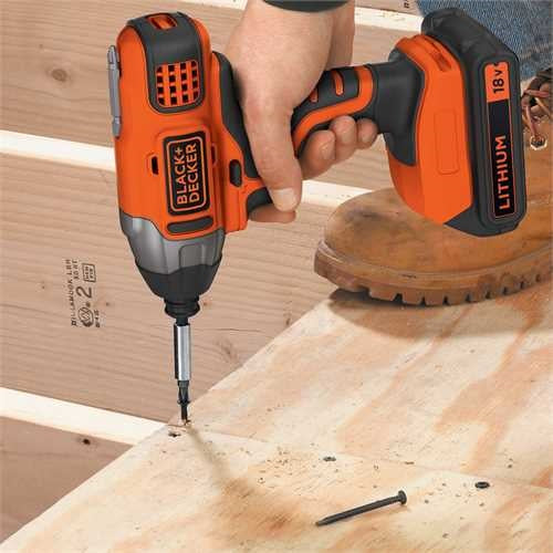 BLACK+DECKER Bohrhammer BDCIM18N-XJ 18 V Kompaktes Design