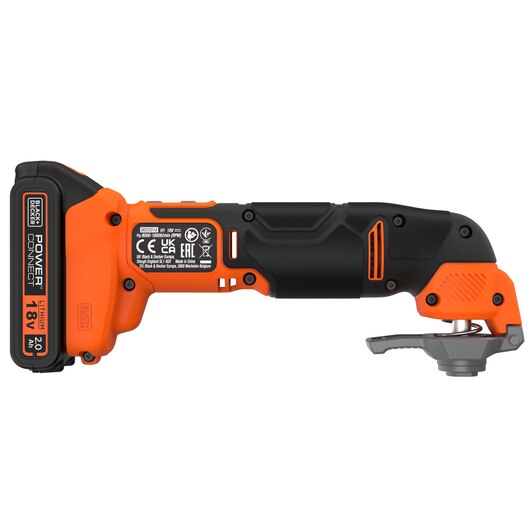BLACK+DECKER Multitool BDCOS18D1K 18 V 20 Zubehörteile