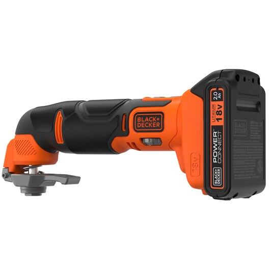 BLACK+DECKER Multitool BDCOS18D1K 18 V 20 Zubehörteile