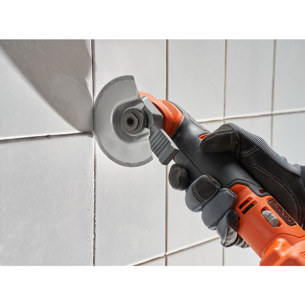 BLACK+DECKER Multitool BDCOS18D1K 18 V 20 Zubehörteile