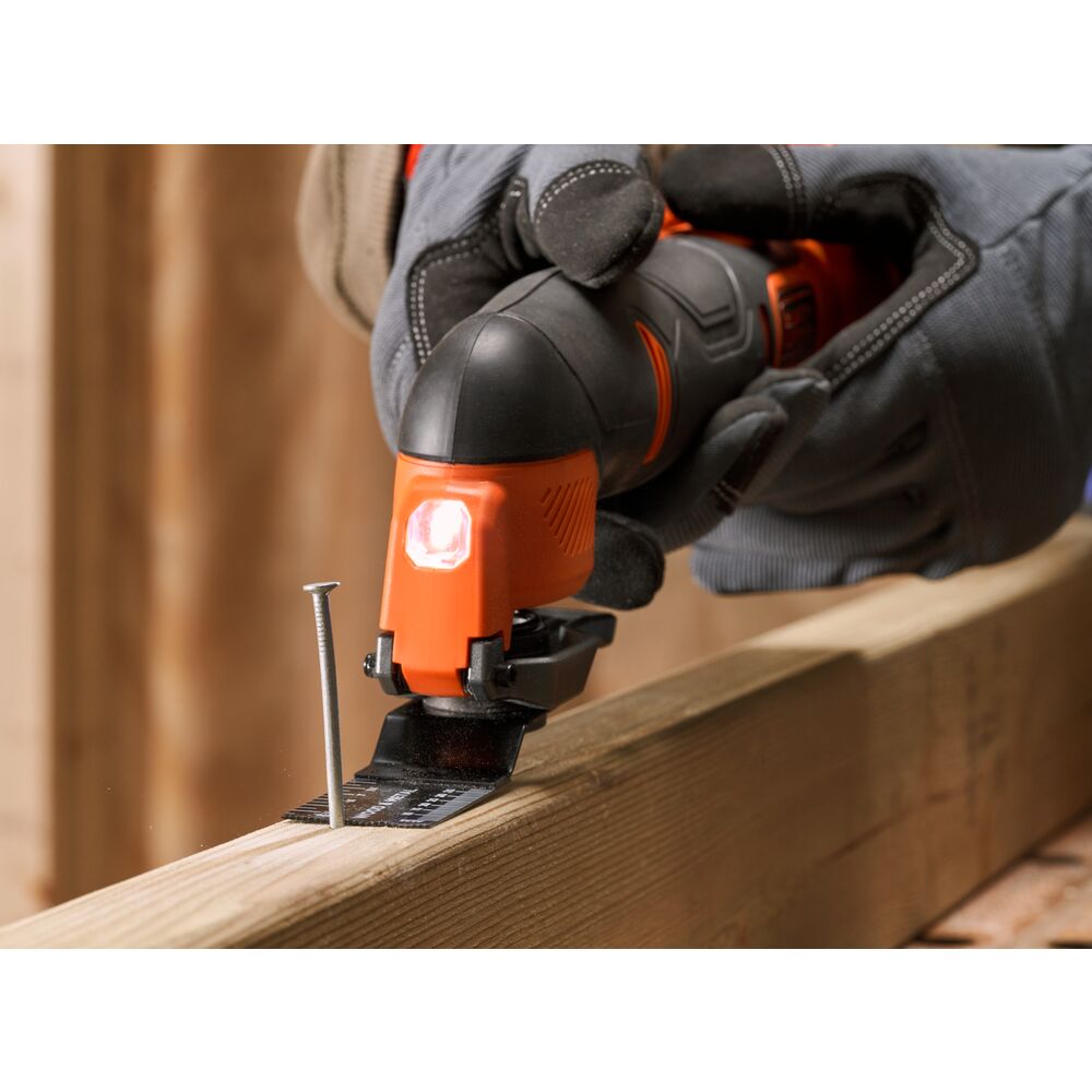 BLACK+DECKER Multitool BDCOS18D1K 18 V 20 Zubehörteile