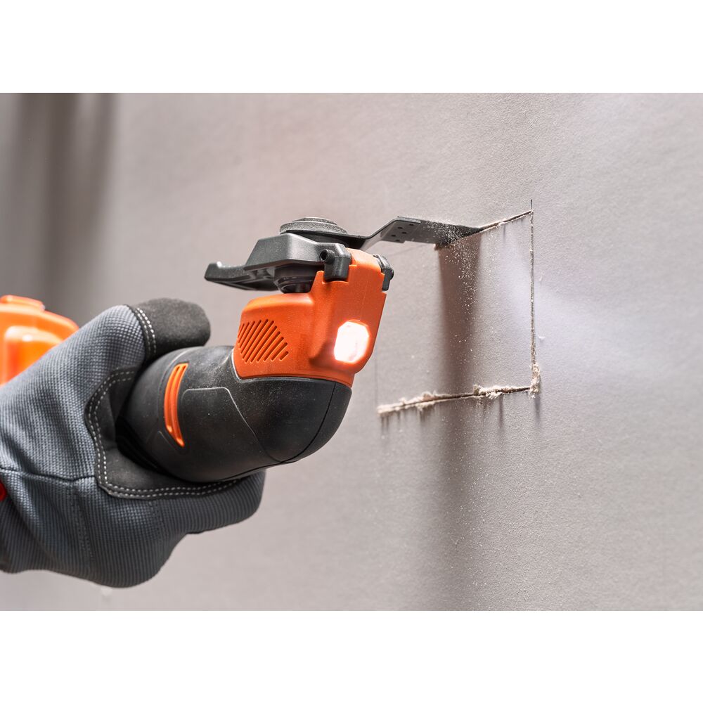 BLACK+DECKER Multitool BDCOS18D1K 18 V 20 Zubehörteile