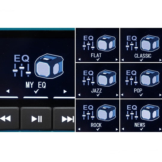 Makita Lautsprecher MR014G 18 V Kraftvoller Klang Bluetooth