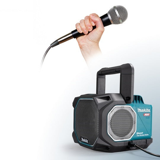 Makita Lautsprecher MR014G 18 V Kraftvoller Klang Bluetooth