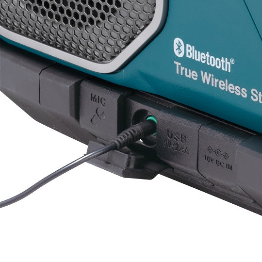 Makita Lautsprecher MR014G 18 V Kraftvoller Klang Bluetooth