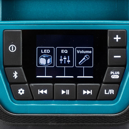 Makita Lautsprecher MR014G 18 V Kraftvoller Klang Bluetooth