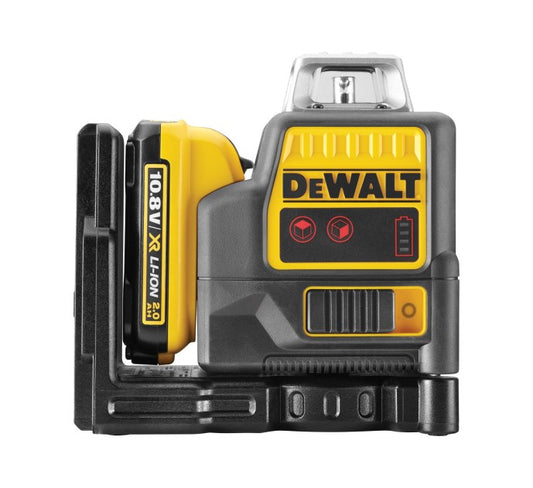 DeWalt Kreuzlinienlaser DCE0811D1R-QW 12 V 360° Kompakt