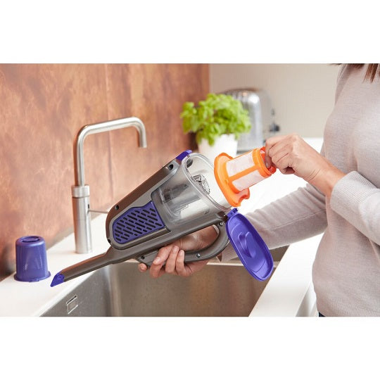 Black Decker Handstaubsauger BHHV520BFP-QW LED 2-Stufen