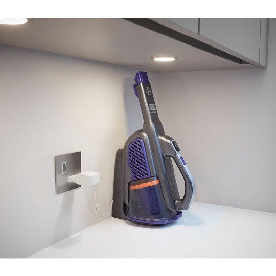 Black Decker Handstaubsauger BHHV520BFP-QW LED 2-Stufen