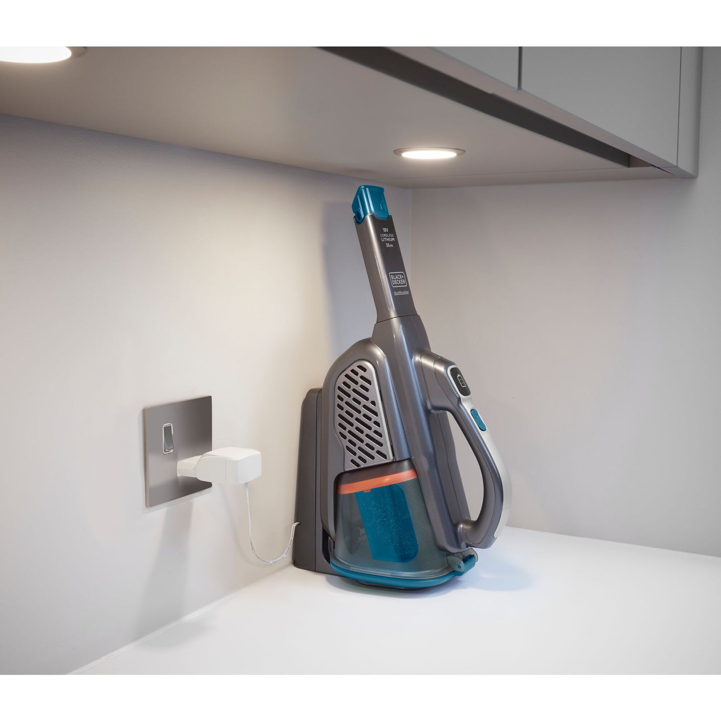 Black+Decker Handstaubsauger BHHV320B-QW Mit Ladestation
