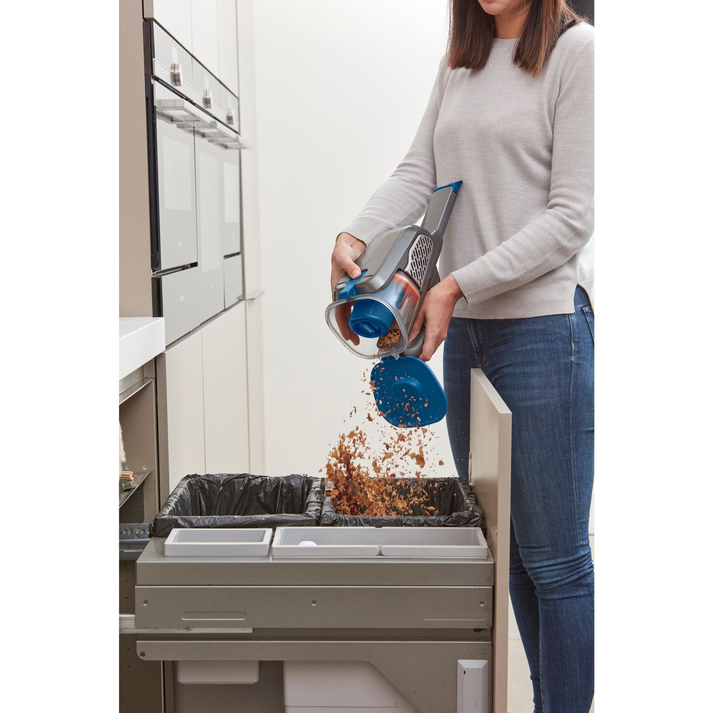 Black+Decker Handstaubsauger BHHV320B-QW Mit Ladestation