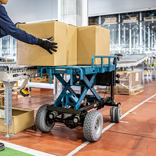 Makita Transportwagen DCU601Z 18V Höhenverstellung Bequem