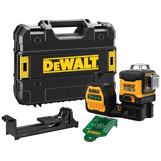 DeWALT DCE089NG18-XJ – Wiederaufladbarer 360 Grad Laser mit Grünem Strahl bis zu 30m