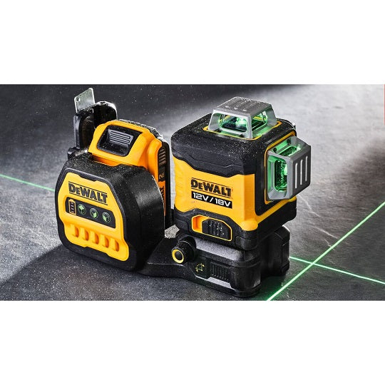 DeWALT DCE089NG18-XJ – Wiederaufladbarer 360 Grad Laser mit Grünem Strahl bis zu 30m