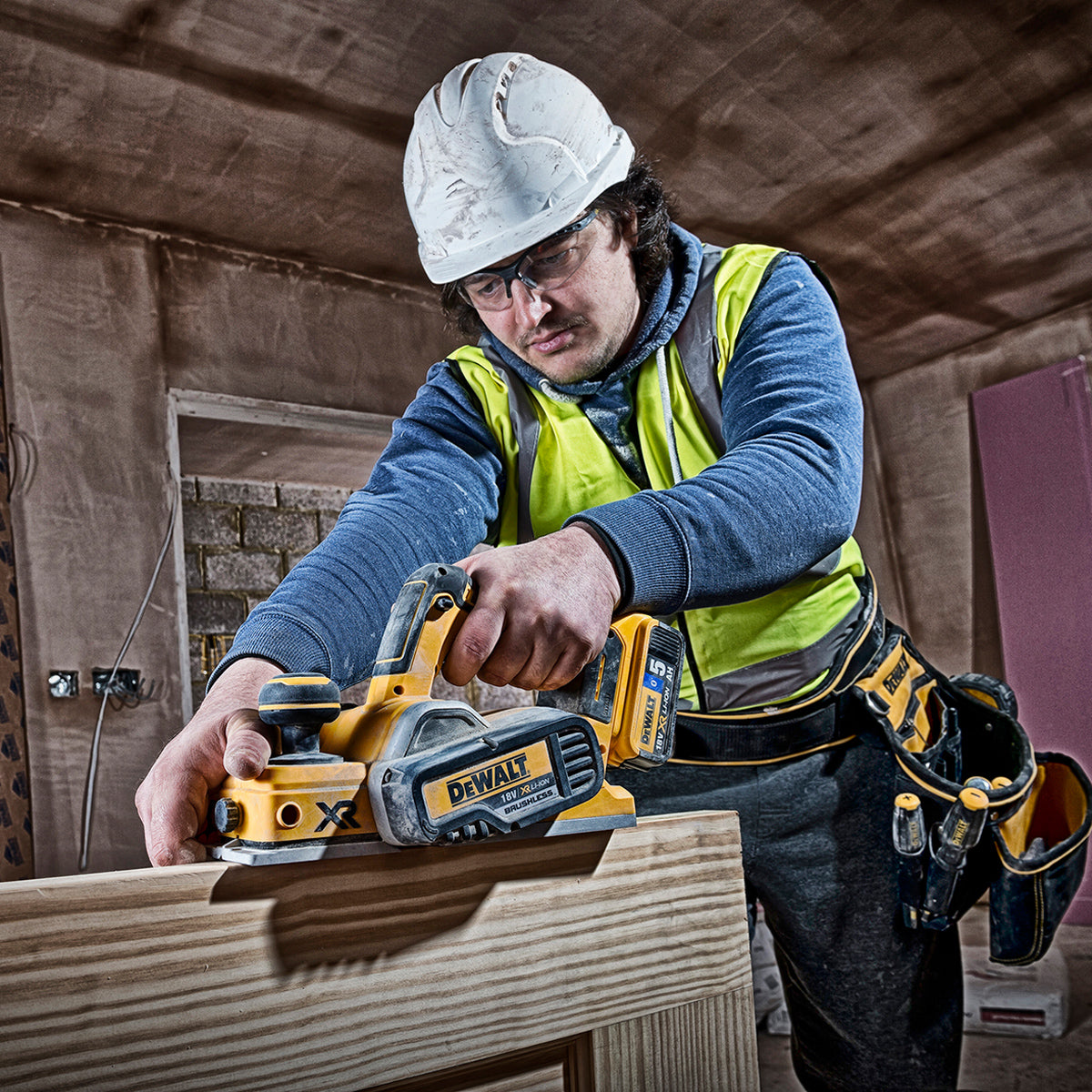 DeWalt + Hobel + DCP580N-XJ + 18 V LiIon + Leicht