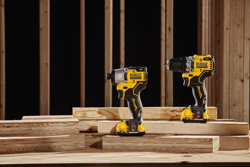 DeWalt Kombiset DCK2110L2T 12 V Bürstenloser Motor