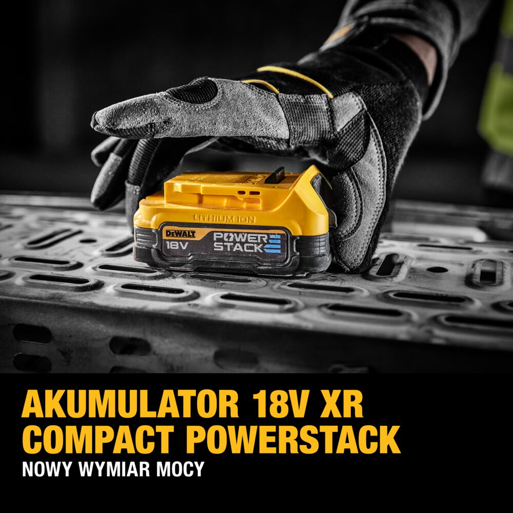 DeWalt KombiSet DCK2052H1E1T 18 V Kompakte Bauweise