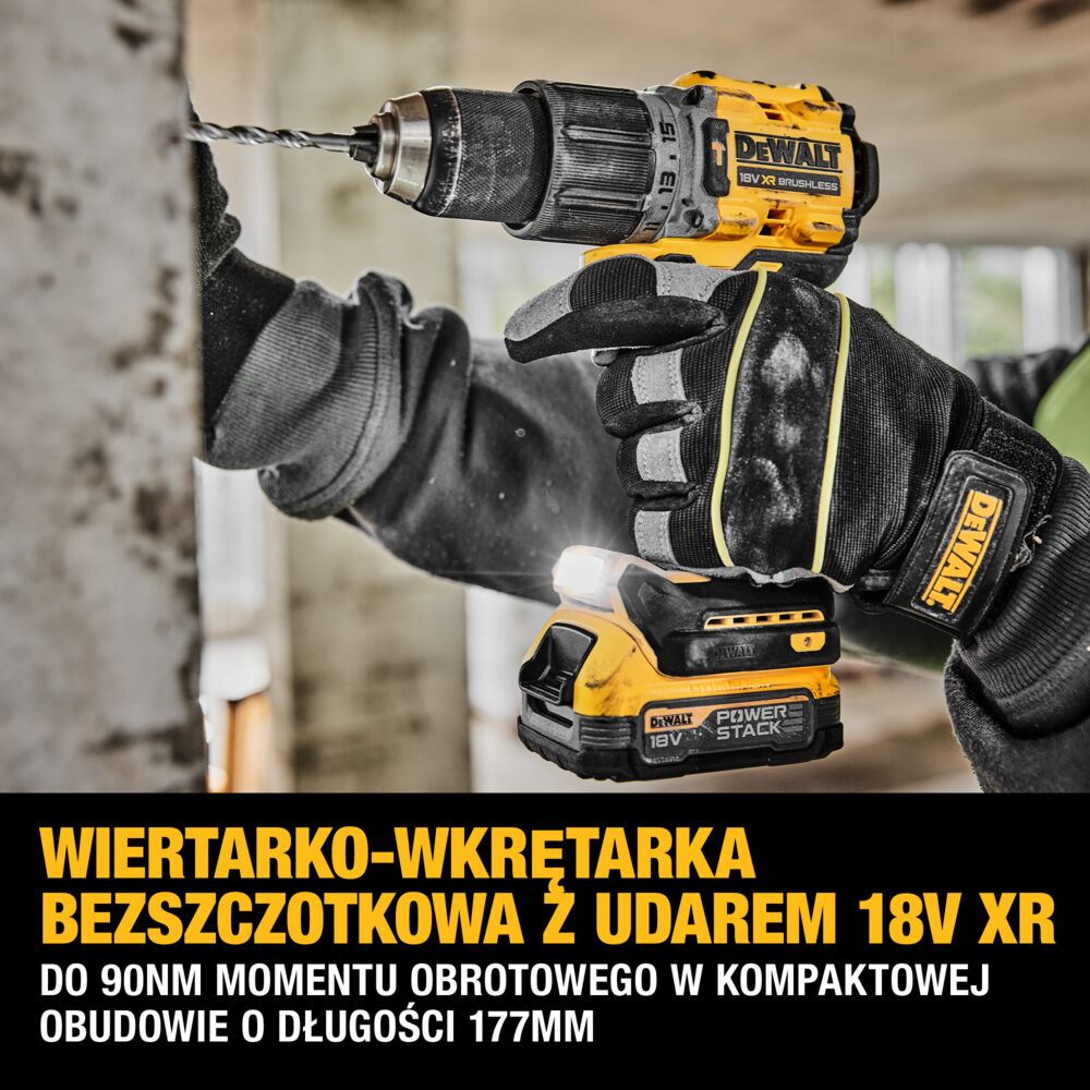 DeWalt KombiSet DCK2052H1E1T 18 V Kompakte Bauweise