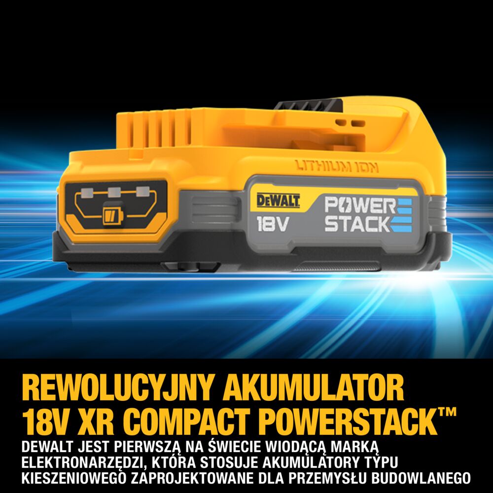 DeWalt KombiSet DCK2052H1E1T 18 V Kompakte Bauweise