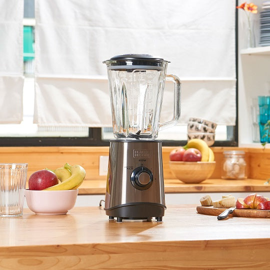 Black+Decker Bechermixer BXJB800E 800 W Stahlklingen
