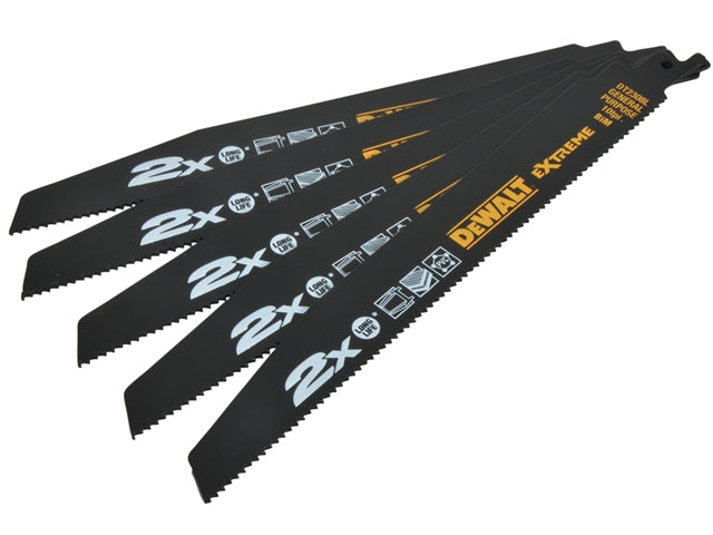 DEWALT Säbelsägeblatt DT2409L-QZ 18 V 14/18 Zähne Für Metall