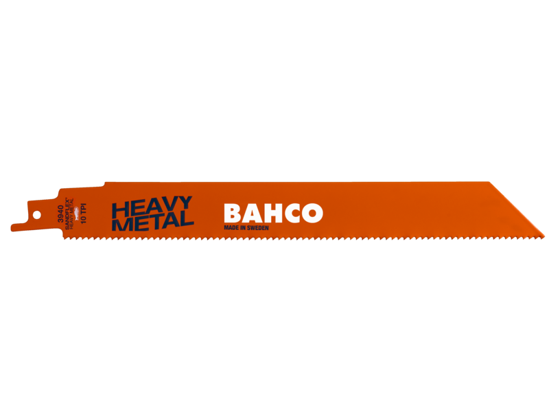 Bahco 3940-300-10-HST-5P – Hochleistungs-Säbelsägeblätter Für Schwer Zu Bearbeitenden Stahl