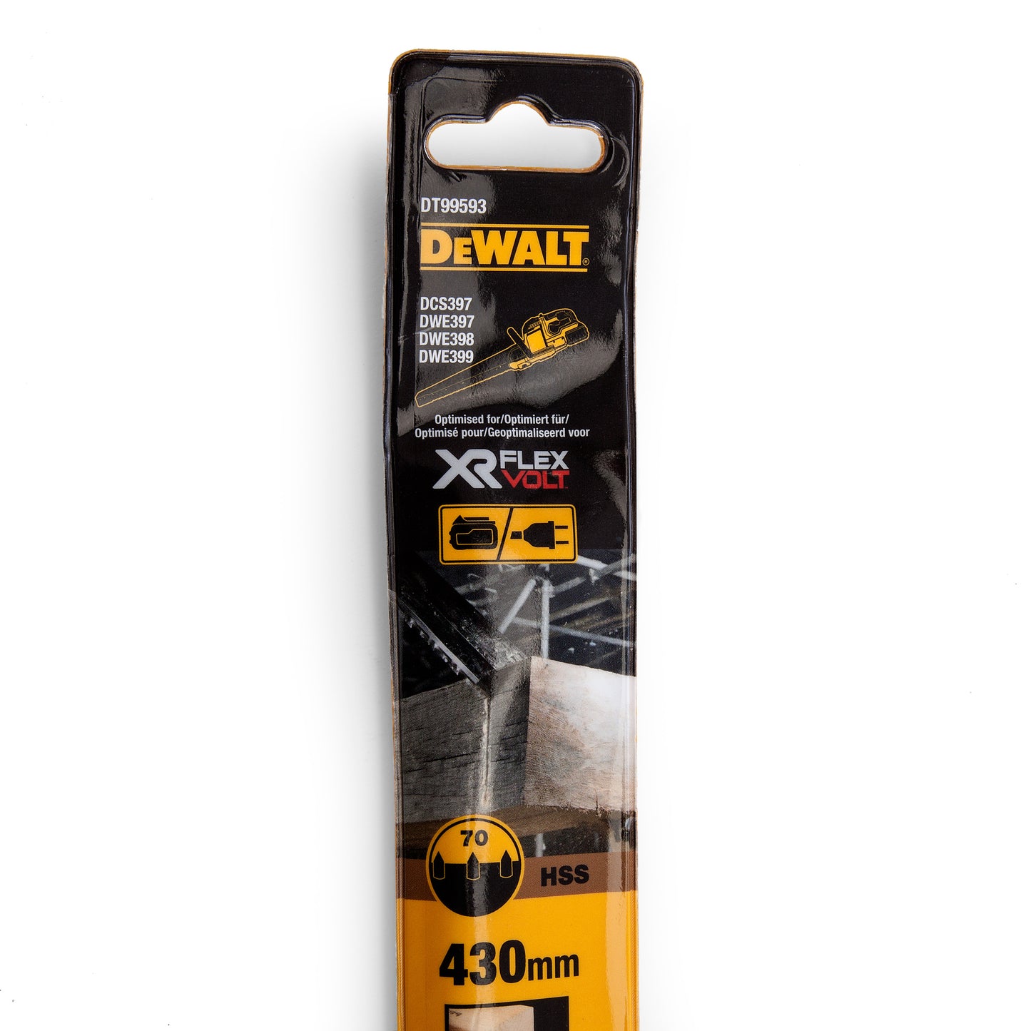 DeWalt Sägeblatt DT99593 18 V Hartmetall-Zähne Holz