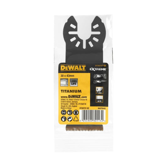 DeWalt Multitoolblatt DT20737-QZ 20 V Titanbeschichtet