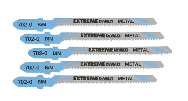 DeWalt Stichsägeblätter DT2054 18 V Bi-Metall Set Metall