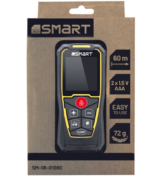 SMART Entfernungsmesser SM-06-01060 Kompaktes Design 60 m