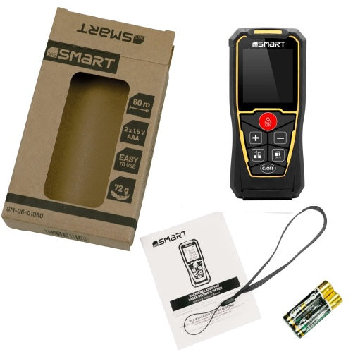 SMART Entfernungsmesser SM-06-01060 Kompaktes Design 60 m