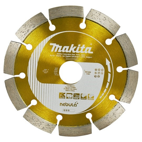 Makita B-53992 Diamant-Segmentsägeblatt – Effizientes Schneiden von Beton und Stahlbeton