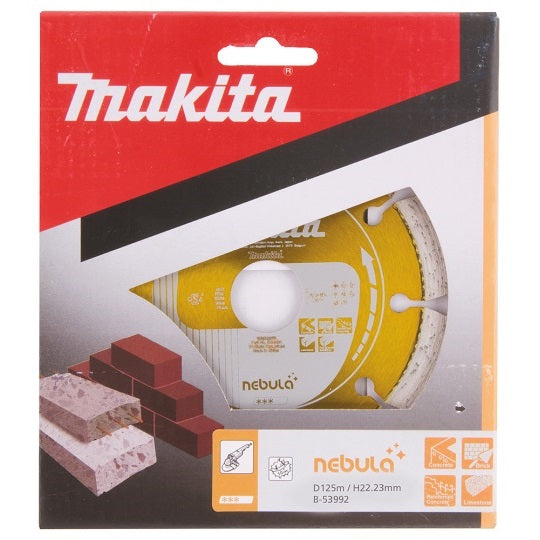 Makita Diamant-Segmentsägeblatt B-53992 18 V Beton Schnitte