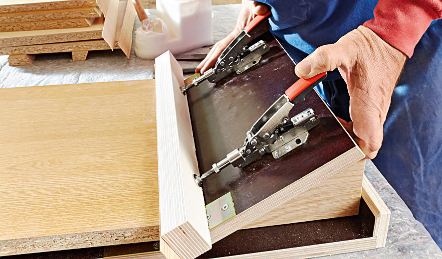 Bessey Verstellbare Schnellspann-Knieklemme STC-IHH15