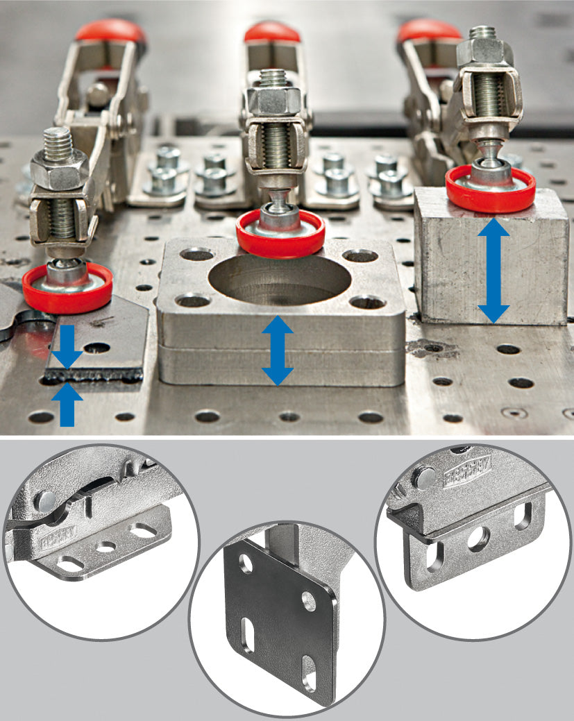 Bessey Verstellbare Schnellspann-Knieklemme STC-IHH15
