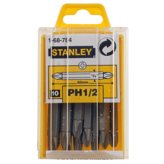 Stanley Bitset 1/4Zoll Doppelseitige Räder 10er Set